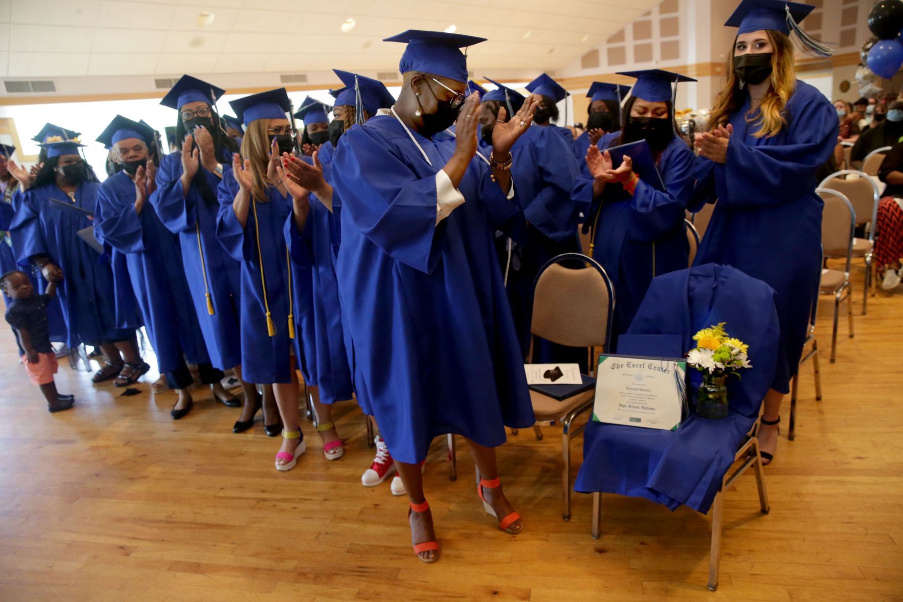 MERS Goodwill Excel Center's adult high school graduation